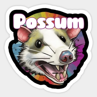 Possum Sticker